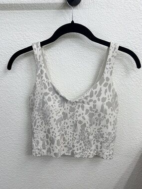 Lululemon Align Tank (Cheetah camo antique white multi)